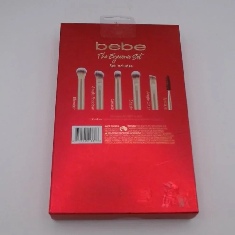 bebe Eyeconic 5-Piece Eye Makeup Brush Set – NEW‎